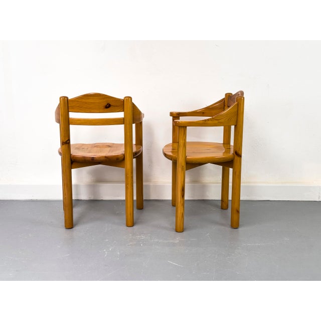 Pine Dining Chairs in the style of Rainer Daumiller, 1970s, Set of 6 For Sale - Image 10 of 18