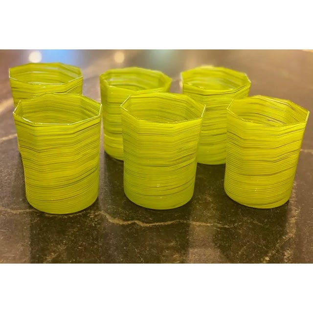 This set of 6 handmade double old fashioned glasses are the perfect addition to your barware collection. Each glass has a...