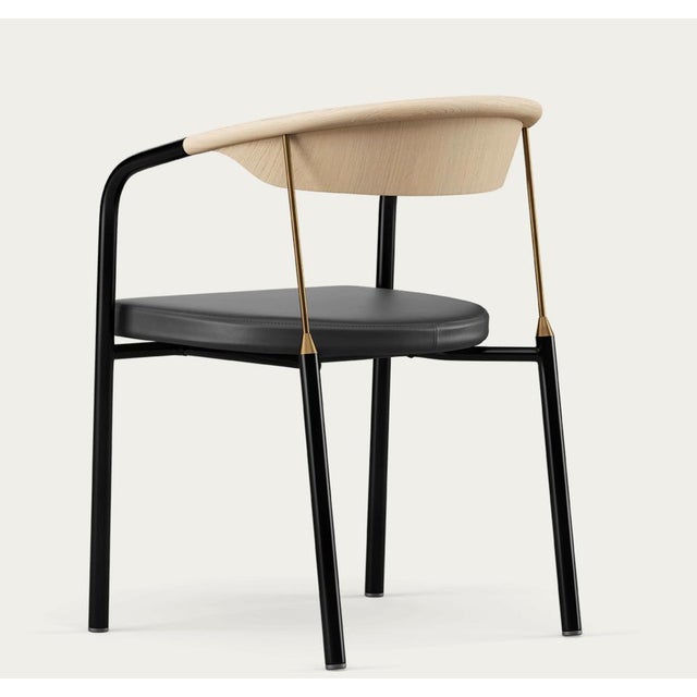 Henrik tengler chairman wood types:oak clear oil, upholstery: black for one collection the chairman was designed by henrik...