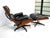 Herman Miller Eames Rosewood Leather 670 Lounge Chair W/ Ottoman Herman Miller For Sale - Image 4 of 12