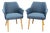 Mid-Century Armchairs, Czechoslovakia, 1960s, Set of 2 For Sale