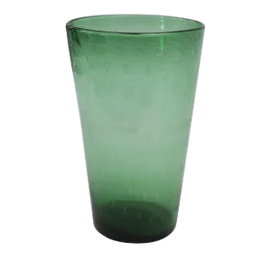 Italian Green Glass Vase