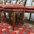 Empire Style Walnut Wood Sheaf of Wheat Dining Chairs, Set of Eight For Sale - Image 4 of 12