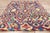 Vintage Azilal Boucherouite Moroccan Rug, 04'07 X 08'02 For Sale - Image 9 of 10