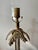 Metal Vintage Brass Palm Tree Lamp For Sale - Image 7 of 12