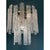 Murano Glass Chandelier with Hammered Strips listelli by Simoeng For Sale - Image 6 of 9