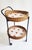 Rattan and Lacquered Iron Bar Trolley, Austria, 1950s For Sale - Image 4 of 14