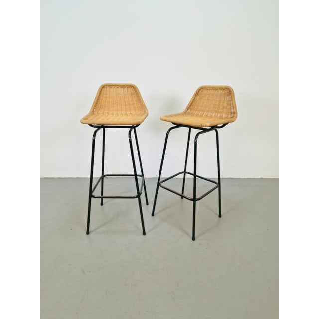Bar Stools from Rohé Noordwolde, 1960, Set of 2 For Sale - Image 9 of 9