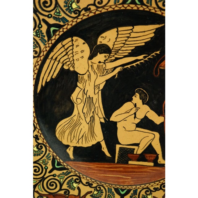 Ceramic Vintage Futurist Ceramic Plate, 1920s For Sale - Image 7 of 18