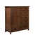 Mission Style Solid Oak Chest of Drawers - Walnut (Aw) For Sale In Chicago - Image 6 of 11