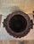 Brown Antique Japanese Woven Bamboo and Rattan Ikebana Flower Basket With Double Handles For Sale - Image 8 of 10