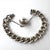 Rare Silver Curb Bracelet dating to early 1900's with Silver Troll Ball Charm. Engraved "Minne" - translated; On a...