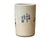 This vintage style Chinese blue and white porcelain brush pot (Bitong) showcases the refined artistry of the Republic...