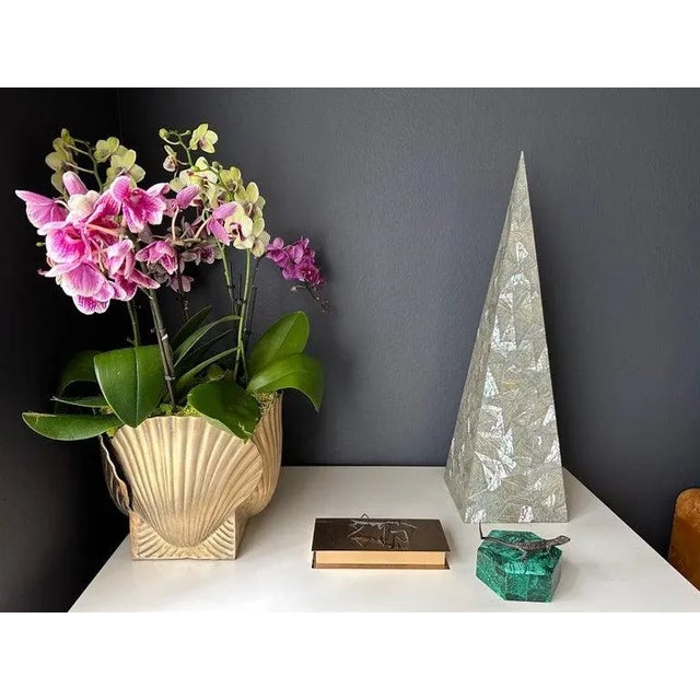 1980s 1980s Tessellated Mother of Pearl Obelisk For Sale - Image 5 of 11