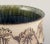Scandinavian Handmade Ceramic Earthenware Bowl with Incised Floral Decoration For Sale - Image 3 of 7