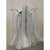 Murano Glass Selle Sconces in Polished Kromo Metal Frame by Simoeng, Set of 2 For Sale - Image 6 of 12