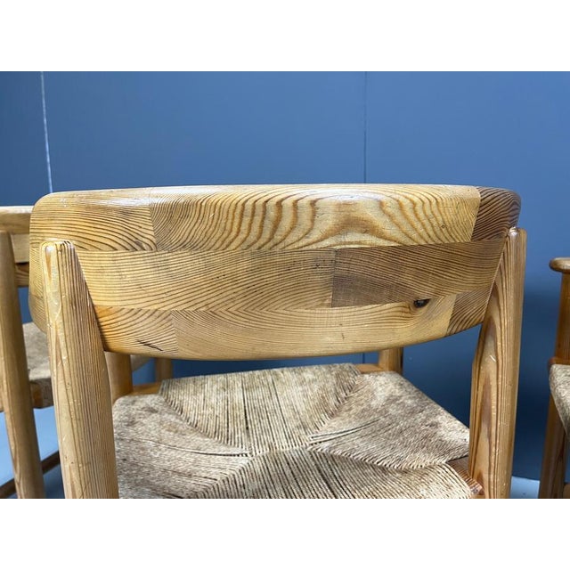 Pinewood Dining Chairs by Rainer Daumiller for Hirtshals Savvaerk, 1970, Set of 4 For Sale - Image 12 of 13