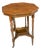 Antique Victorian Octagonal Occasional Table on Casters, 1890s For Sale