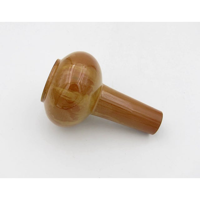 Victorian Antique Victorian Vase in Glazed Terracotta From Commondale Pottery 1880-1884 For Sale - Image 3 of 6