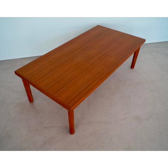 1960's Vintage Danish Modern Vejle Stole Teak Coffee Table ...