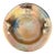 2007 Belize Art Pottery Bowl Raised Relief Turtle Handmade Artist Signed 9" For Sale