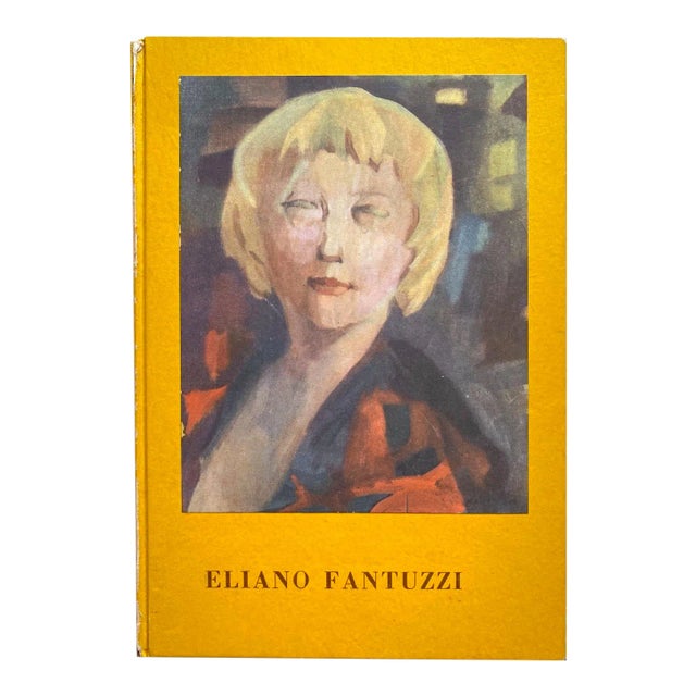 Eliano Fantuzzi Vintage 1961 First Edition Mid Century Modern Italian Exhibition Art Book For Sale