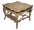 Oak Side Table with Drawer and Lower Shelf from RR Interiors For Sale