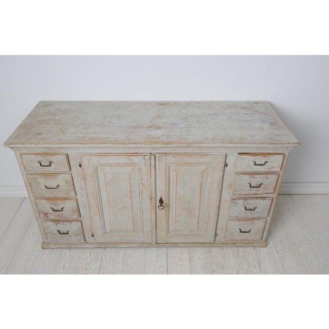 Swedish Country Sideboard with Drawers and Doors For Sale - Image 9 of 14
