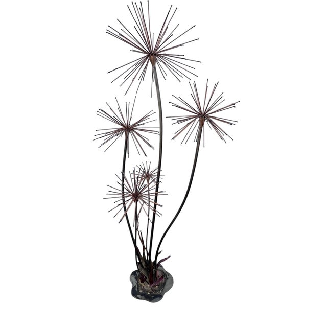 Mid 20th Century Silas Seandel Signed Starburst Floor Sculpture For Sale - Image 17 of 18