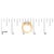 14K Yellow Gold Plated .925 Sterling Silver 1/3 Cttw Miracle-Set Floral Diamond Cluster Ring (I-J Color, I1-I2 Clarity) - Size 12 For Sale In New York - Image 6 of 6