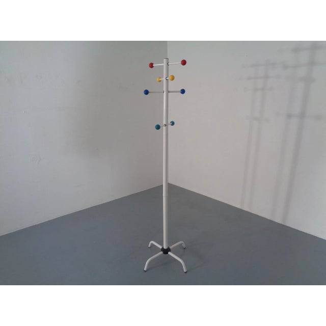 1970s Italian Tubular Coat Rack, 1970s For Sale - Image 5 of 16