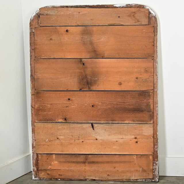 Mid 19th Century French Silver Gilt Louis Philippe Mantel Mirror For Sale - Image 9 of 10