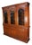 Neoclassical Fiorini Italian Neoclassical Cherry Arched Triple Bookcase China Display Cabinet For Sale - Image 3 of 15