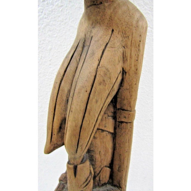 Antique African Hand-Carved Wooden Dogon Maternity Sculpture From Mali For Sale - Image 11 of 17