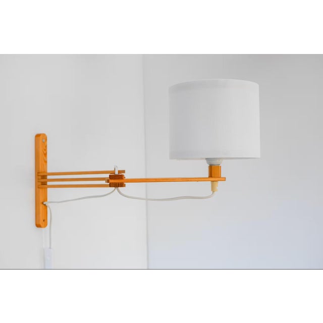 Mid-Century Modern Scandinavian Accordion Wall Lamp from Ikea, 1970s For Sale - Image 14 of 15
