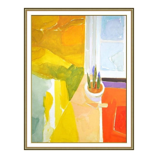 1950s Still Life On The Windowsill, Donald Hamilton Fraser For Sale