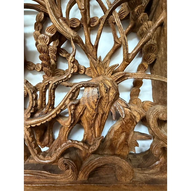 Sea Creatures 3 Dimensional Wood Carving For Sale - Image 13 of 17