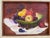 Farmhouse 1990s Oil-on-Canvas Fruit Still Life by Ruth For Sale - Image 3 of 5