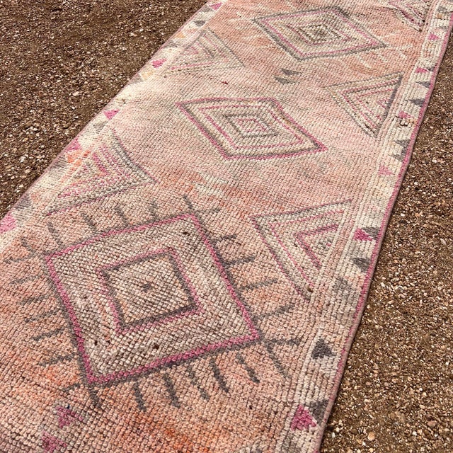Vintage Distressed Kurd Rug Runner - 2’9x11’1 For Sale - Image 4 of 7