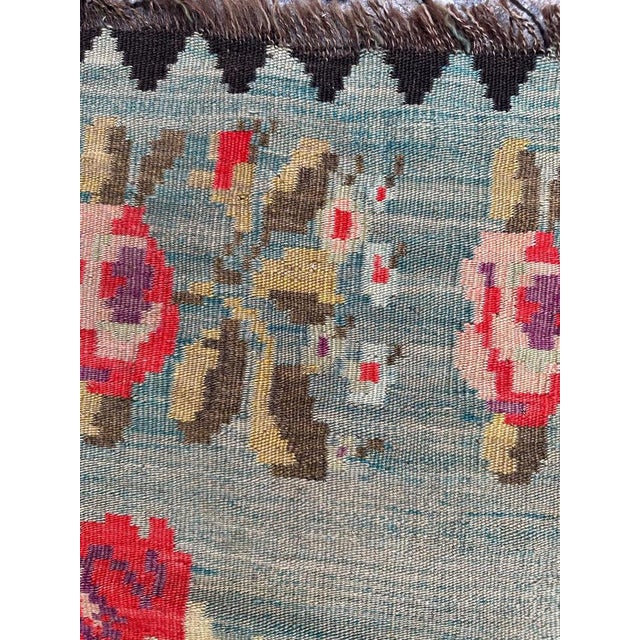 Mid-Century Pictorial Karabagh Kilim Rug, 1930s For Sale - Image 17 of 18