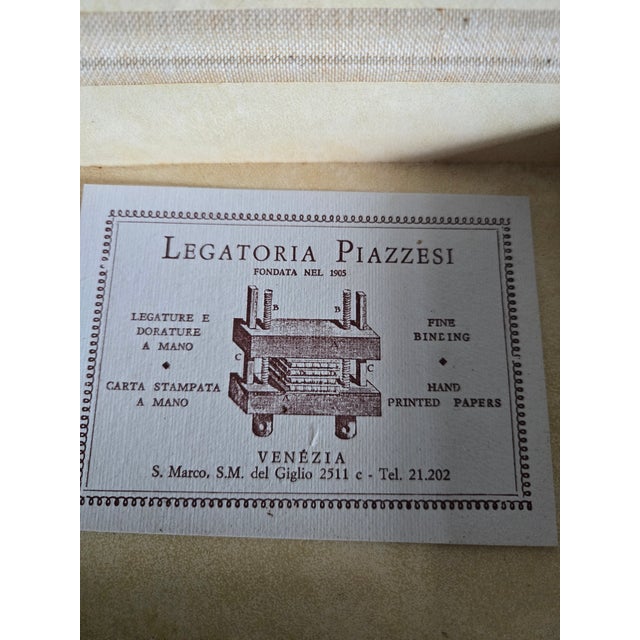 Paper Vintage Handmade Paper Venetian Boxes - Set of 4 For Sale - Image 7 of 7