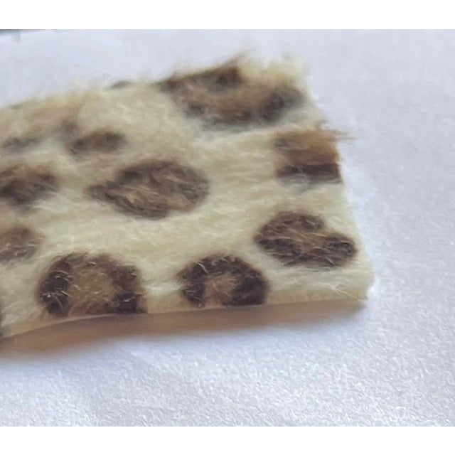 2000 - 2009 Ast Fabrics Cheetah Printed Pile Fabric, Faux Fur 34 Yard Lot For Sale - Image 5 of 6