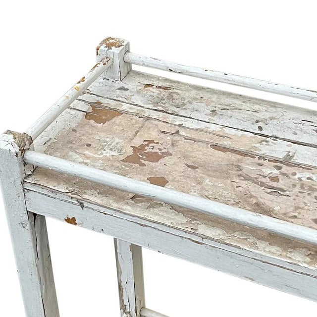 Vintage Wooden Flower Stand For Sale In Los Angeles - Image 6 of 10