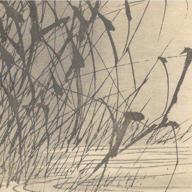 Imao Keinen, Little Grebe from Keinen Kacho Gafu, 1892, Woodblock Print For Sale - Image 6 of 13