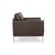 Animal Skin Cara Leather Armchair in Brown from Rolf Benz For Sale - Image 7 of 11