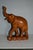 Vtg. Carved Wood Elephant Statue For Sale - Image 12 of 13