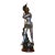 Early 20th Century French Patinated Spelter Joan of Arc by Ernest Legrand For Sale