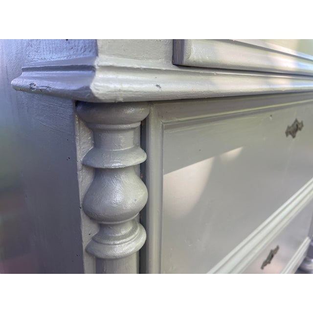 Wood Antique Chest of Drawers, 1890s For Sale - Image 7 of 18