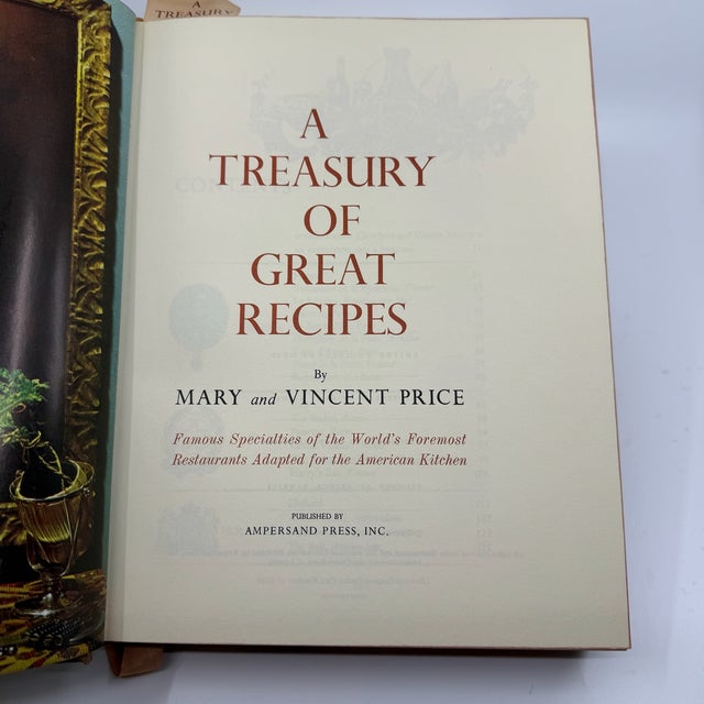 Vintage Cookbook, a Treasury of Great Recipes Cookbook For Sale - Image 12 of 13