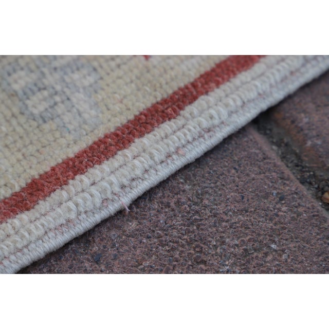 1970s Boho Style Hand Knotted Milas Area Rug For Sale - Image 4 of 12